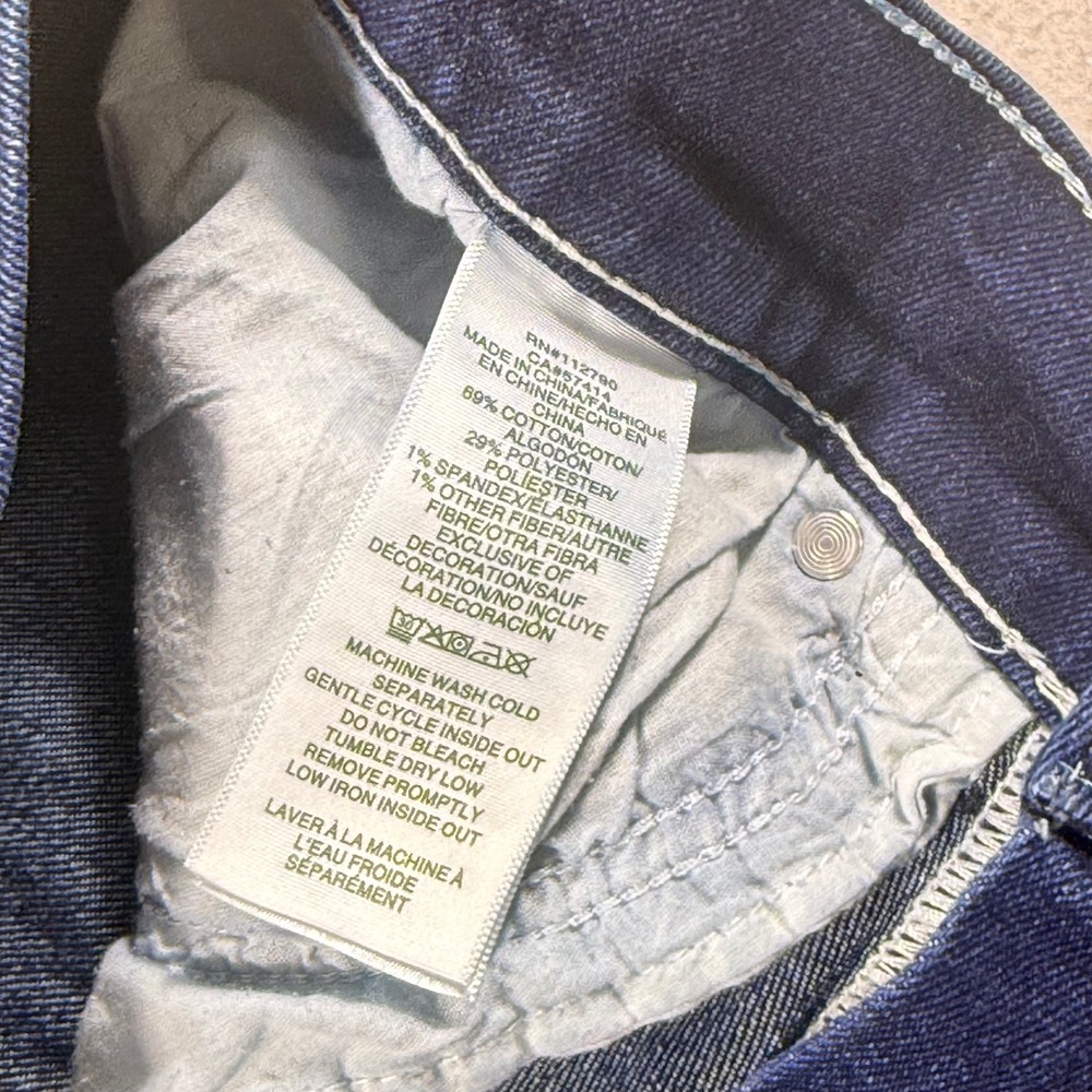 True Religion Rocco Relaxed Skinny Jeans Mens 30 Indigo Blue Denim Stretch - Picture 7 of 16